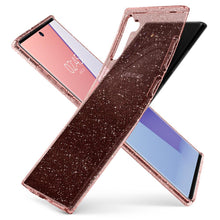 Load image into Gallery viewer, Galaxy Note 10 Case Liquid Crystal Glitter
