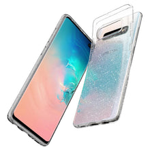 Load image into Gallery viewer, Galaxy S10 Plus Case Liquid Crystal Glitter