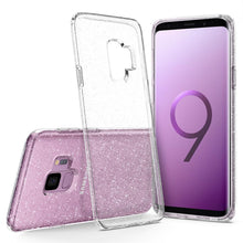 Load image into Gallery viewer, Galaxy S9 Case Liquid Crystal Glitter