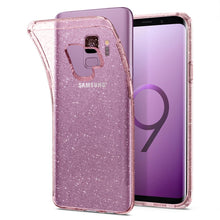 Load image into Gallery viewer, Galaxy S9 Case Liquid Crystal Glitter