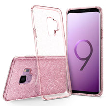 Load image into Gallery viewer, Galaxy S9 Case Liquid Crystal Glitter
