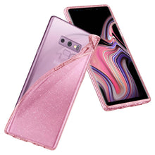 Load image into Gallery viewer, Galaxy Note 9 Case Liquid Crystal Glitter