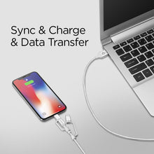Load image into Gallery viewer, DuraSync 3-in-1 Charger Cable