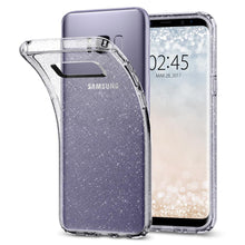 Load image into Gallery viewer, Galaxy S8 Case Liquid Crystal Glitter